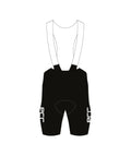 Cycling Bib-Short Black Femmes Edition