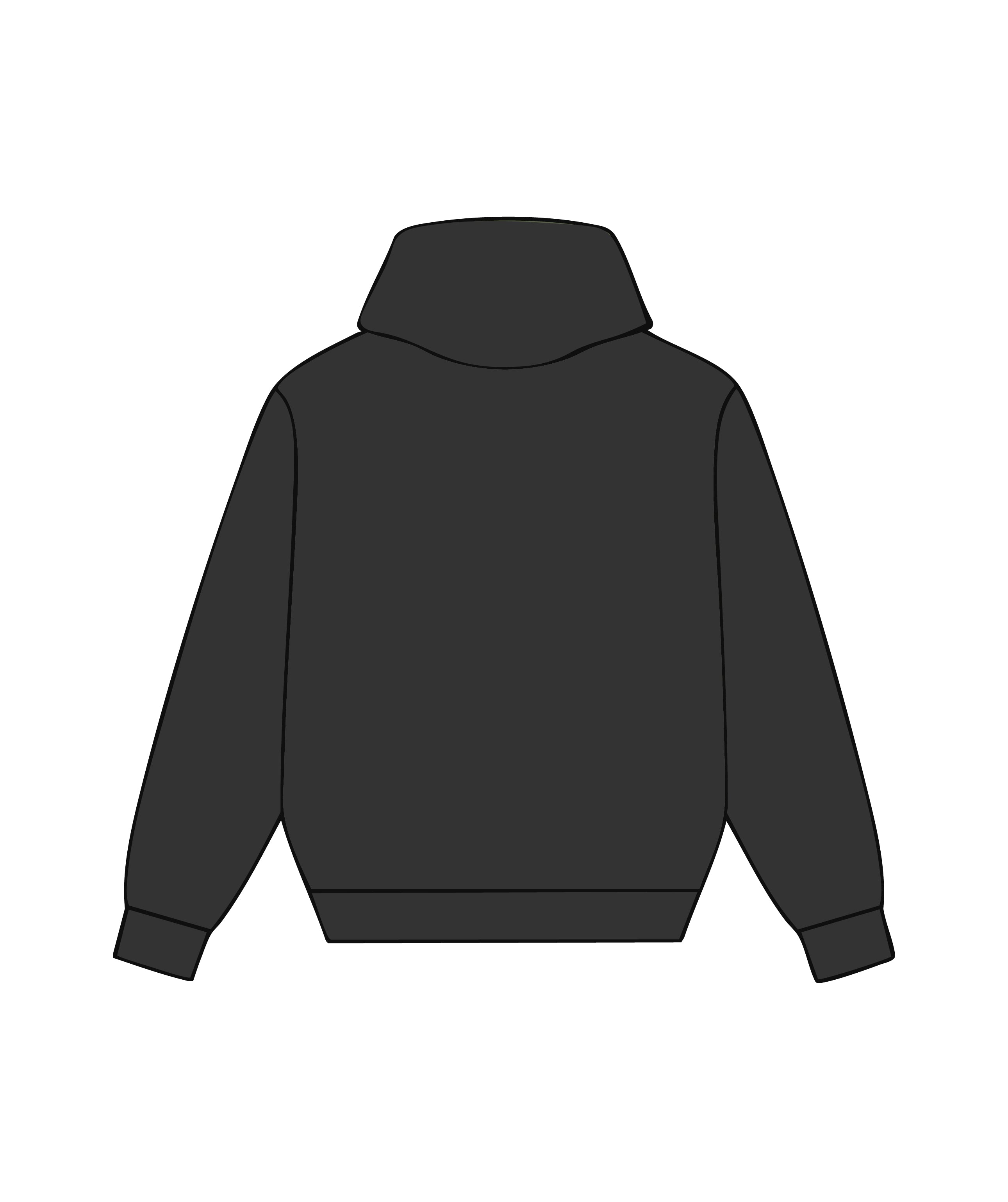 [Beispiel] Hoodie beige - 100% Baumwolle